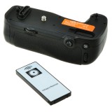 Poignée d'alimentation compatible avec Nikon D750 avec espace pour batterie supplémentaire