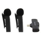 Patona set de microphones cravate sans fil 2,4 GHz pour Apple iPhone (Lightning)