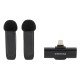 Patona set de microphones cravate sans fil 2,4 GHz pour Apple iPhone (Lightning) - Image 4