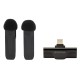 Patona 2.4 GHz set de microphones lavalier sans fil pour USB-C - Image 3