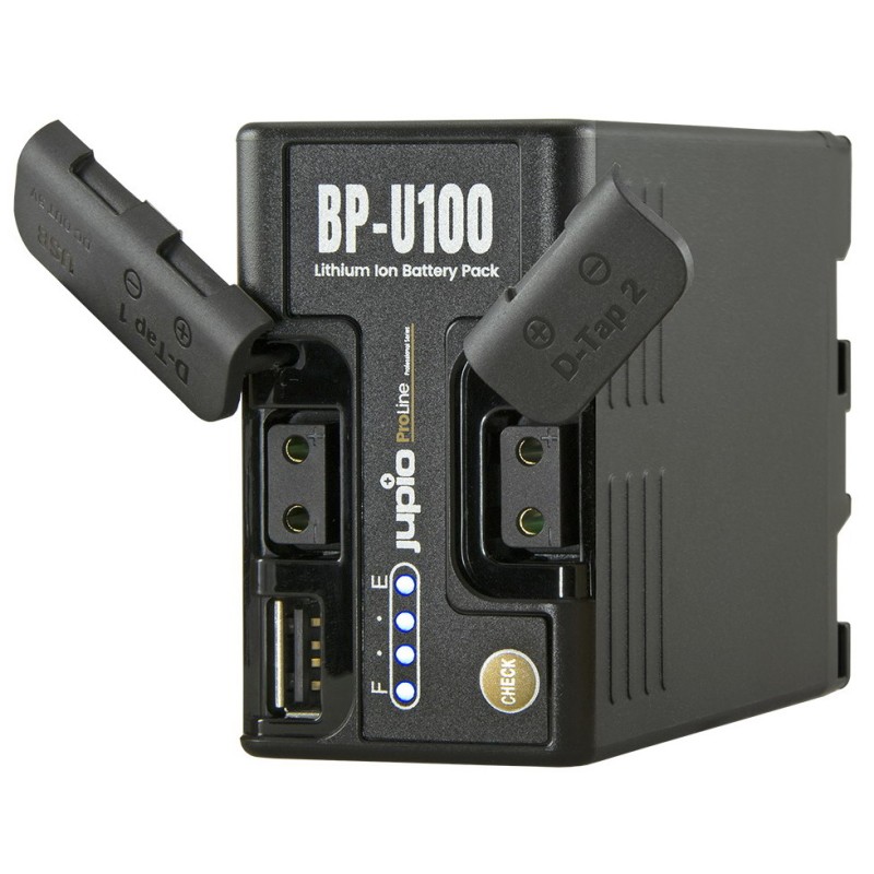 Jupio ProLine Sony BP-U100 accu - 2x D-Tap, 1x USB output - 6700mAh