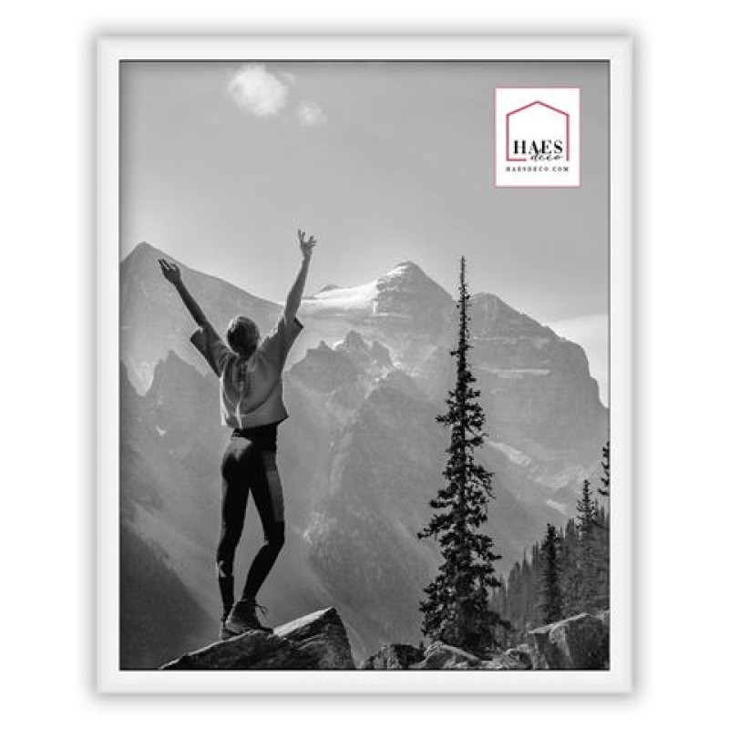 Haes Deco Kunststof Fotolijst EF12W Easy Frame Wit 20x25 cm
