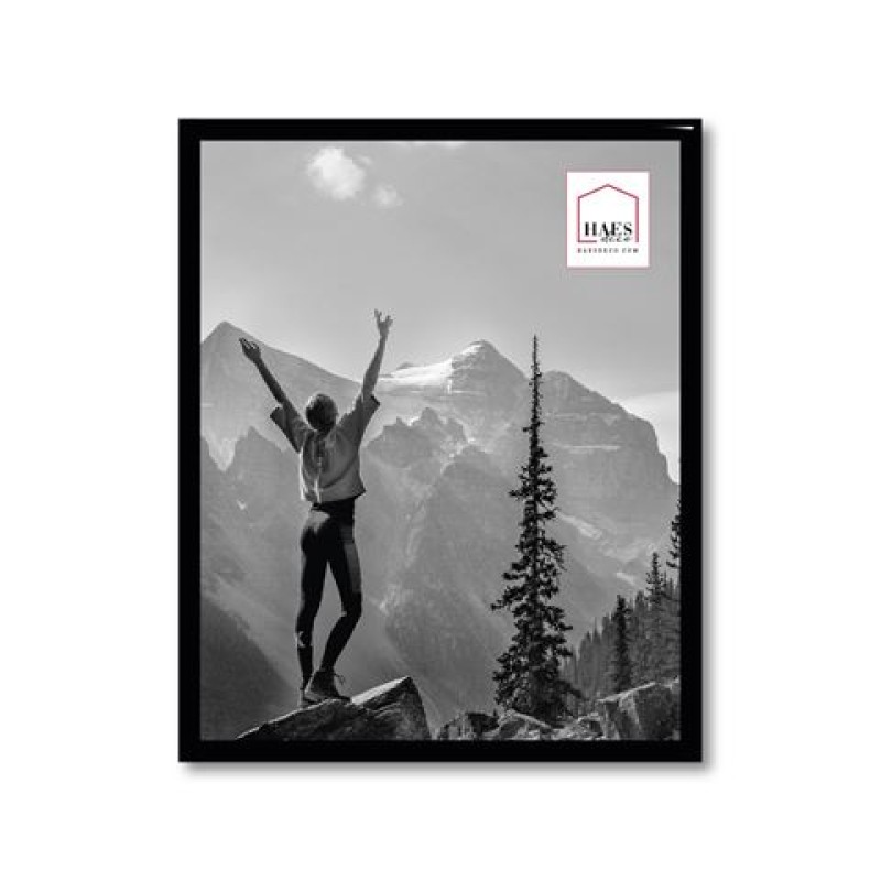 Haes Deco Kunststof Fotolijst EF12B Easy Frame Zwart 20x25 cm