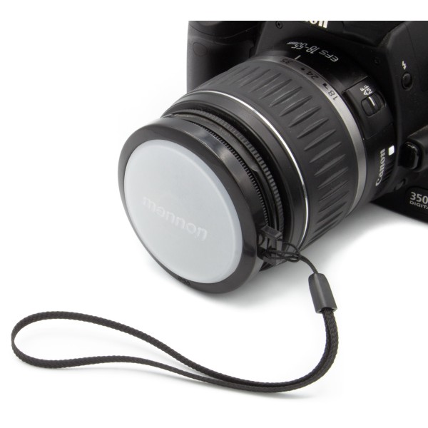 Mennon filtre de balance des blancs et bouchon d'objectif 2-en-1 - 72mm