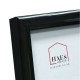 Haes Deco cadre photo Easy Frame noir 10x15 cm en plastique avec verre acrylique - Image 6