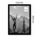 Haes Deco cadre photo en plastique EF2B Easy Frame noir 13x18 cm avec verre acrylique - Image 2