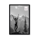 Haes Deco cadre photo en plastique Easy Frame noir 20x30 cm avec verre acrylique