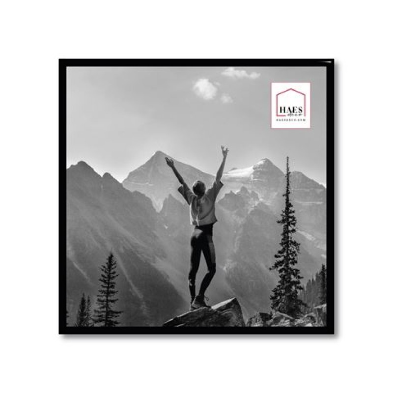 Haes Deco Kunststof Fotolijst EF13B Easy Frame Zwart 30x30 cm