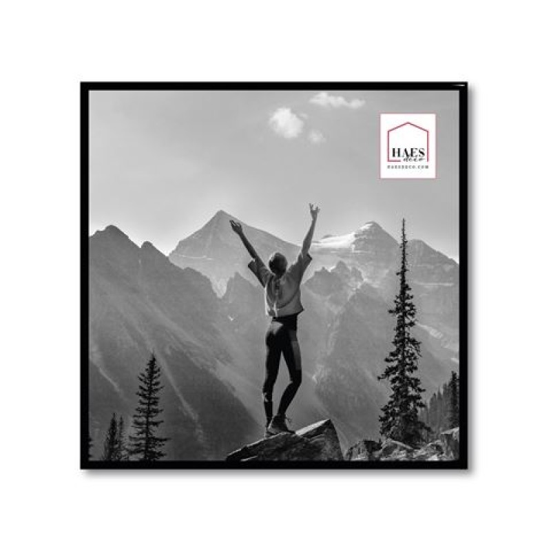 Haes Deco Kunststof Fotolijst EF17B Easy Frame Zwart 40x40 cm