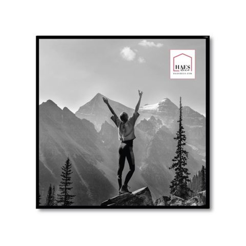 Haes Deco Kunststof Fotolijst EF18B Easy Frame Zwart 50x50 cm