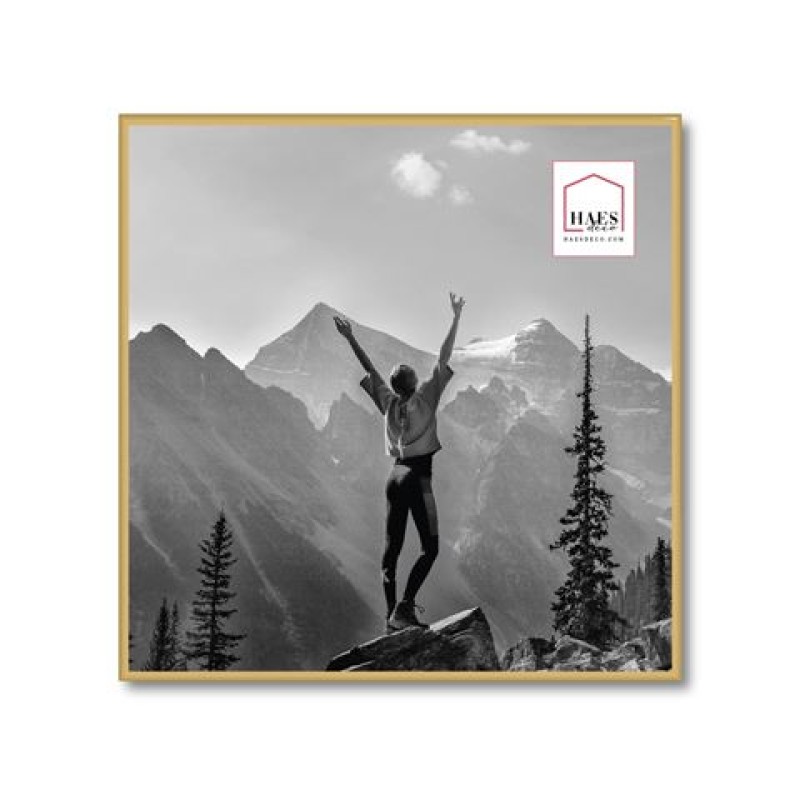 Haes Deco Kunststof Fotolijst EF18G Easy Frame Goud 50x50 cm