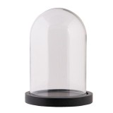Clayre Eef cloche 6GL2168Z transparent 12x17 cm en verre décoratif