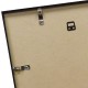 Haes Deco - Set de cadres photo collage avec 6 cadres en plastique noir Easy Frame - Image 5