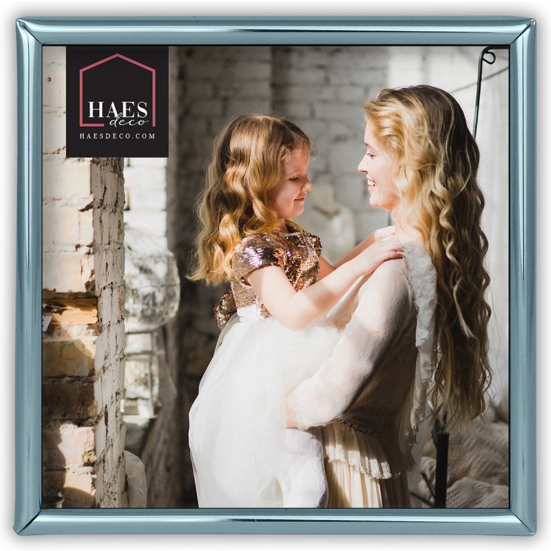 Haes Deco Verzilverde Fotolijst Como voor 1 foto van 15x15 cm - VP12115-1