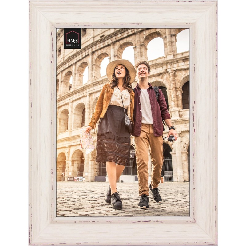 Haes Deco Kunststof fotolijst Vernon creme voor 1 foto formaat 15x20 - SP14330