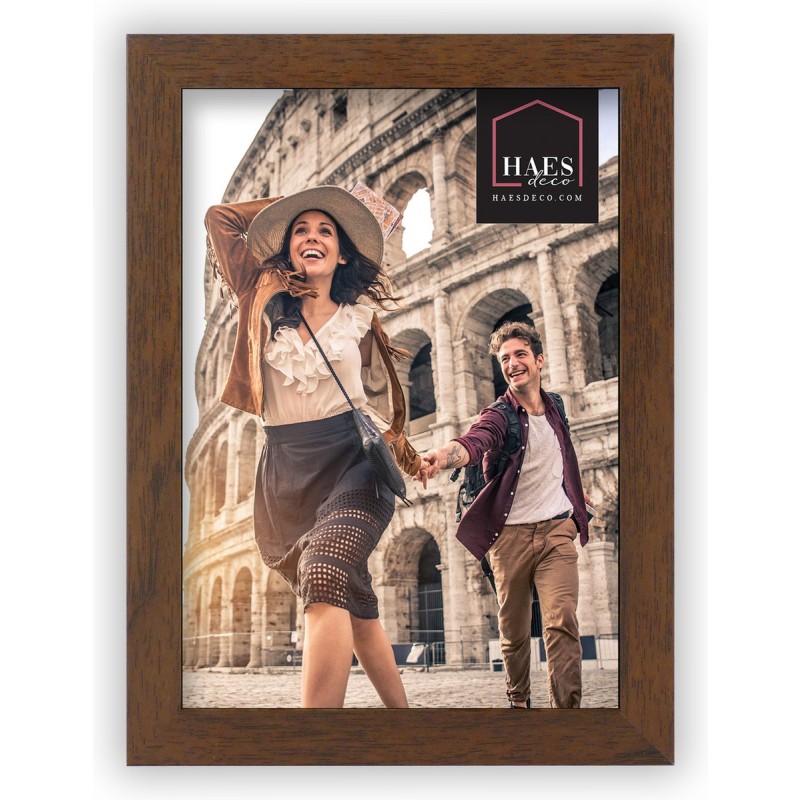 Haes Deco Houten fotolijst Roma bruin voor 1 foto formaat 13x18 - SP13818