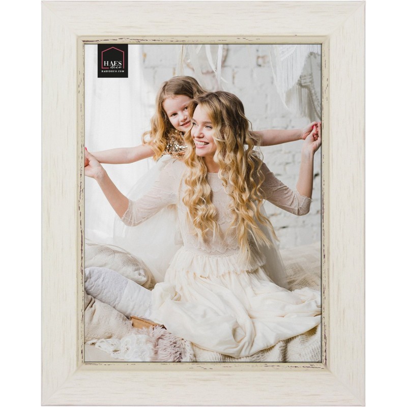 Haes Deco Kunststof fotolijst Brion creme voor 1 foto formaat 20x30 - SP14530