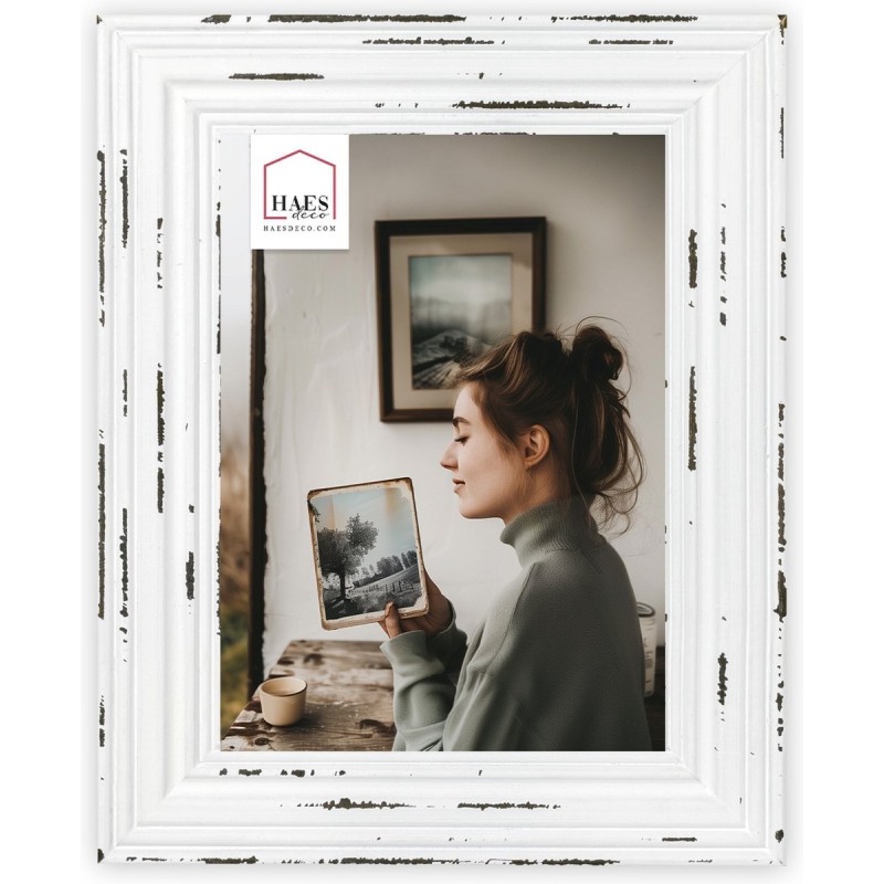 Haes Deco Houten Fotolijst Ardes Wit voor foto 15x20 - TW468HS