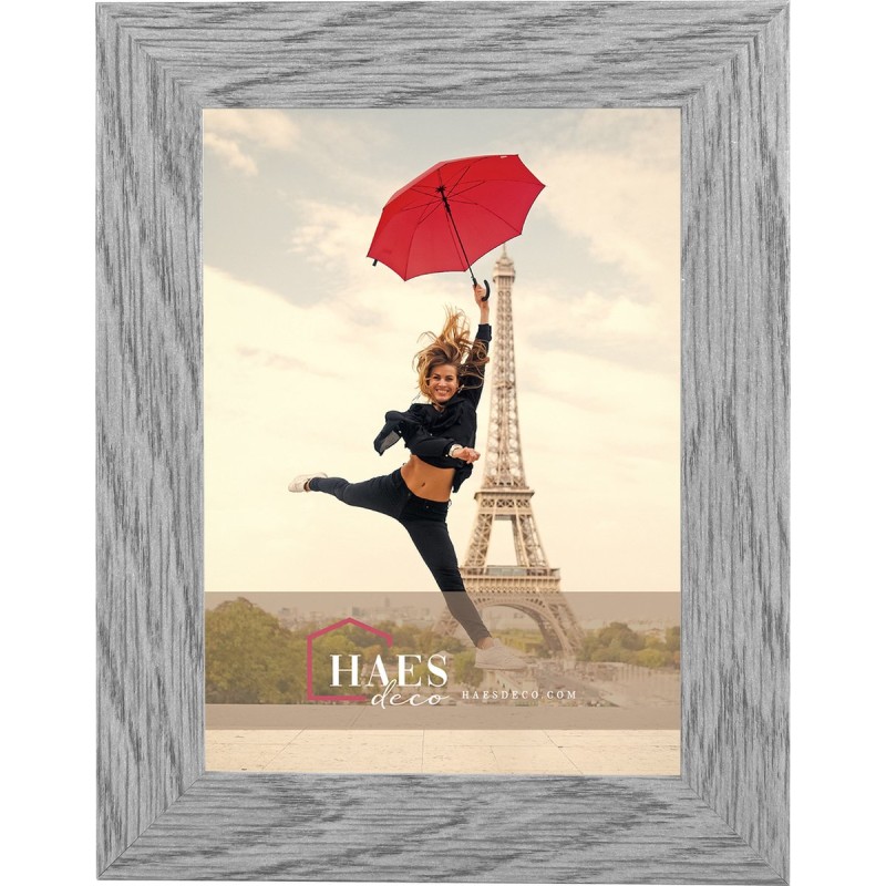 Haes Deco Houten fotolijst Paris vintage grijs voor 1 foto formaat 13x18 -SP001132