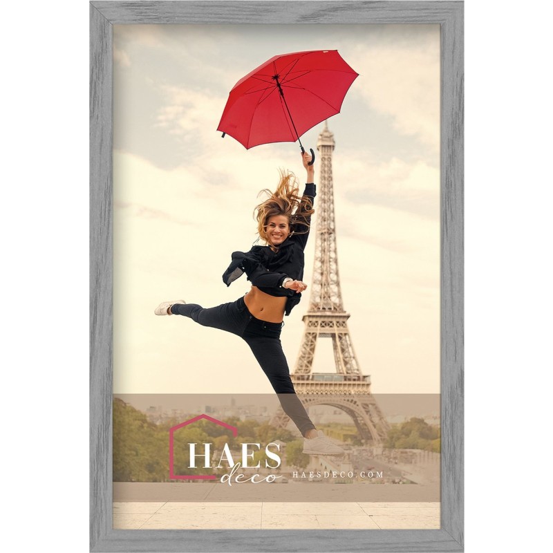 Haes Deco Houten fotolijst Paris vintage grijs voor 1 foto formaat 40x60 -SP001402