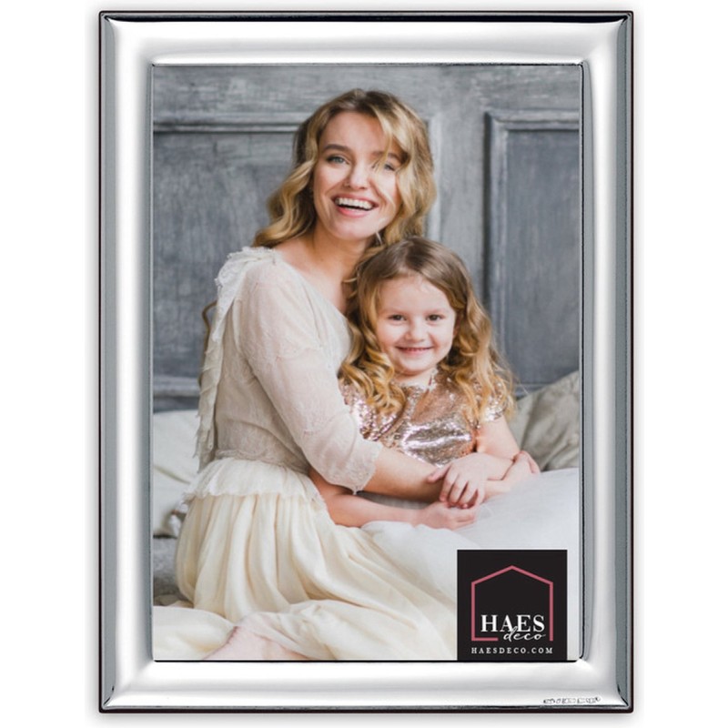 Haes Deco Verzilverde Fotolijst Mantua voor een foto van 13x18 cm - B75457HS