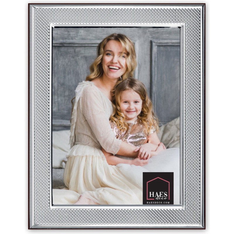 Haes Deco Verzilverde Fotolijst Forli voor een foto van 10x15 cm - B12646HS