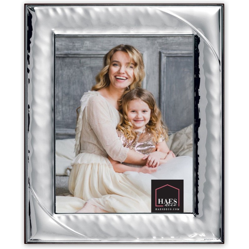 Haes Deco Verzilverde Fotolijst Garda voor een foto van 15x20 cm - B12868HS