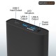 Mojogear powerbank 26.800mAh 100W avec USB-C pour ordinateurs portables et appareils mobiles - Image 5