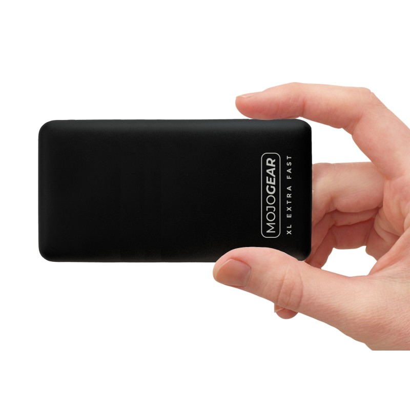 Mojogear 20.000mAh miniXL Powerbank Extra Fast - Ondersteunt snelladen - 2 x USB en 1 x USB-C