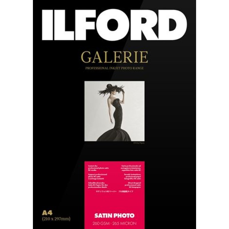 Ilford Galerie Satin Photo 260g A3 25 Vel