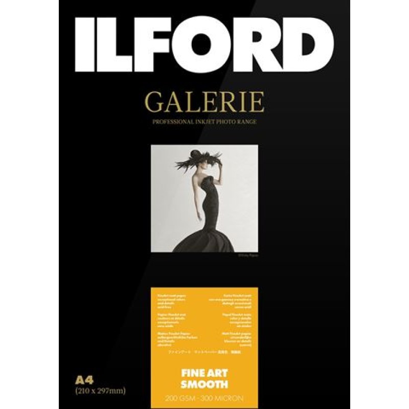 Ilford Galerie FineArt Smooth 200g A2 25 Vel