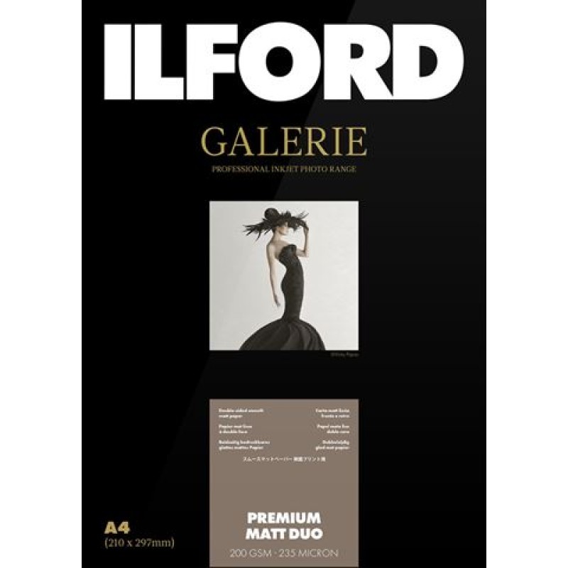 Ilford Galerie Premium Matt Duo 200g A4 50 Vel