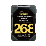 Rolux Smart V-Mount accu RL-BP2680S 268Wh 14,4V 19000mAh - batterie lithium-ion professionnelle avec sortie D-Tap