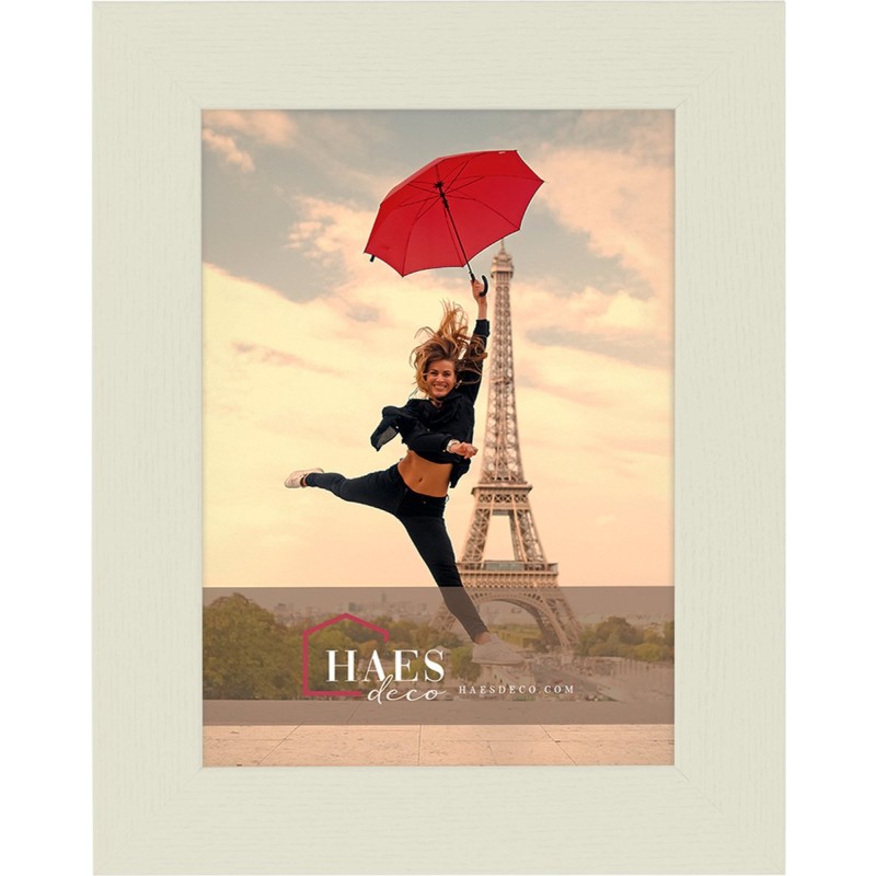 Haes Deco Houten fotolijst Paris wit voor 1 foto formaat 15x20 - SP001153
