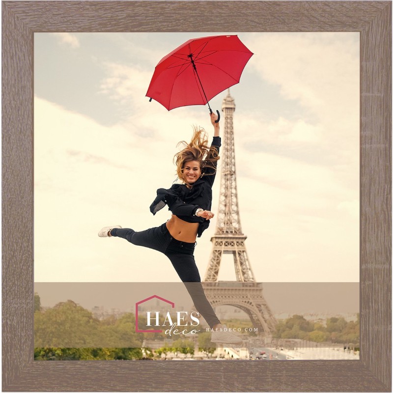 Haes Deco Houten fotolijst Paris bruin voor 1 foto formaat 30x30 - SP001305