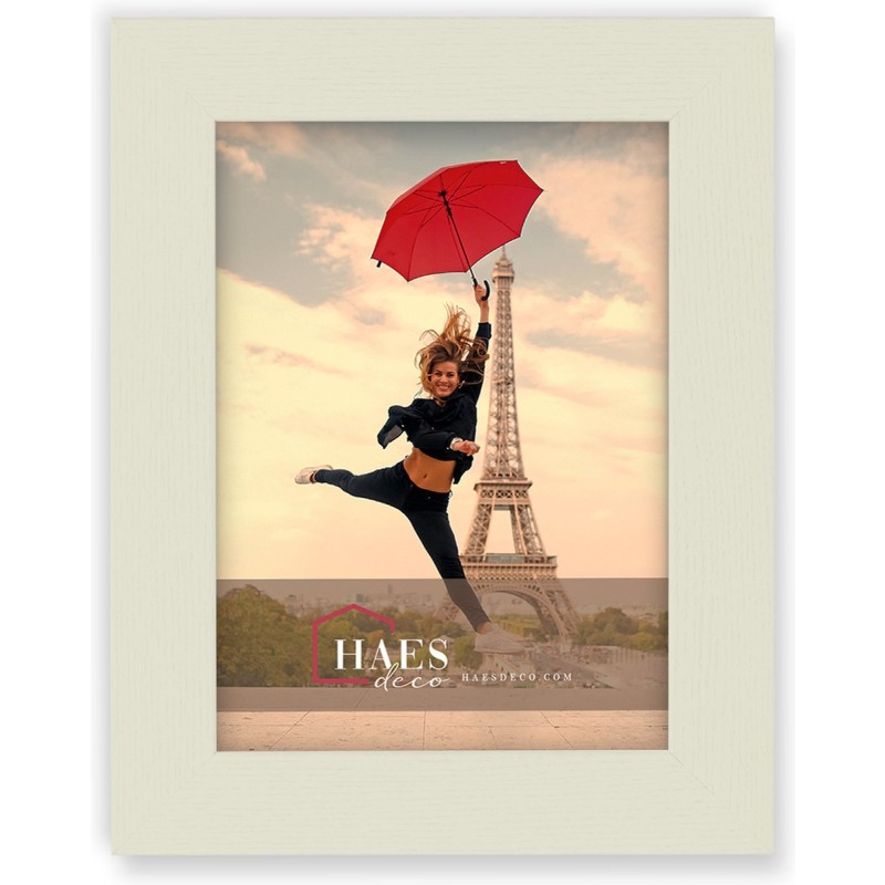Haes Deco Houten fotolijst Paris wit voor 1 foto formaat 18x24 - SP001183