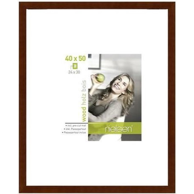 Nielsen Fotolijst 8988024 Apollon Wenge 40x50 / 24x30 cm