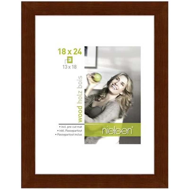 Nielsen Fotolijst 8988044 Apollon Wenge 18x24 / 13x18 cm