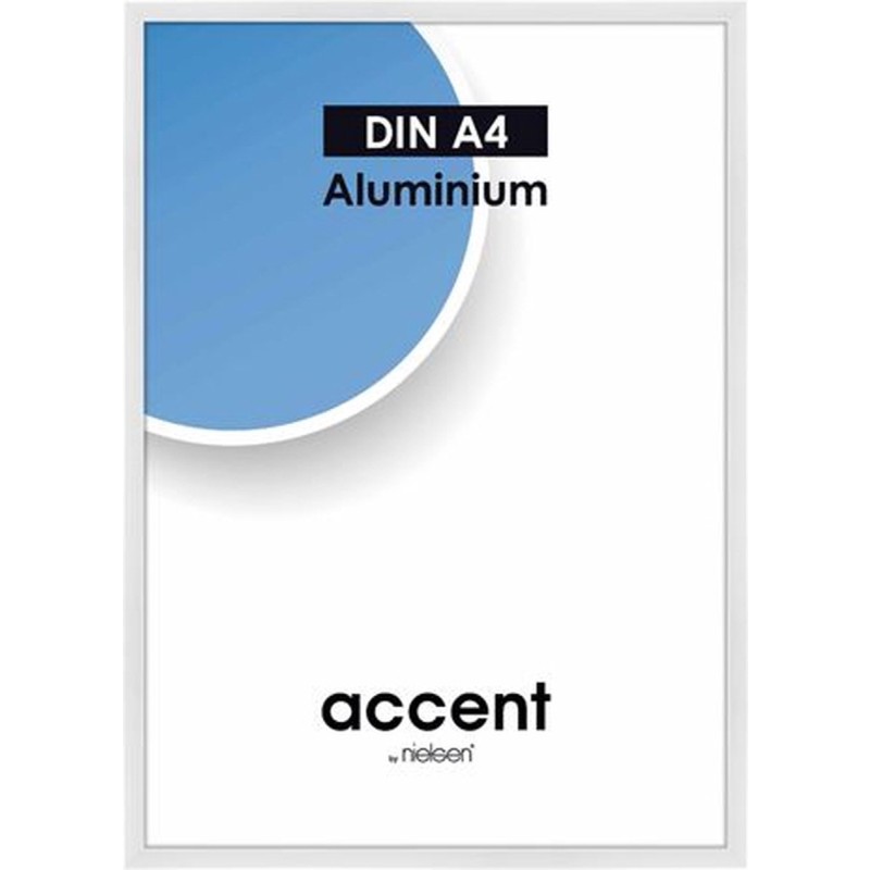 Nielsen Fotolijst 52139 Accent Glanzend Wit 21x29,7 cm
