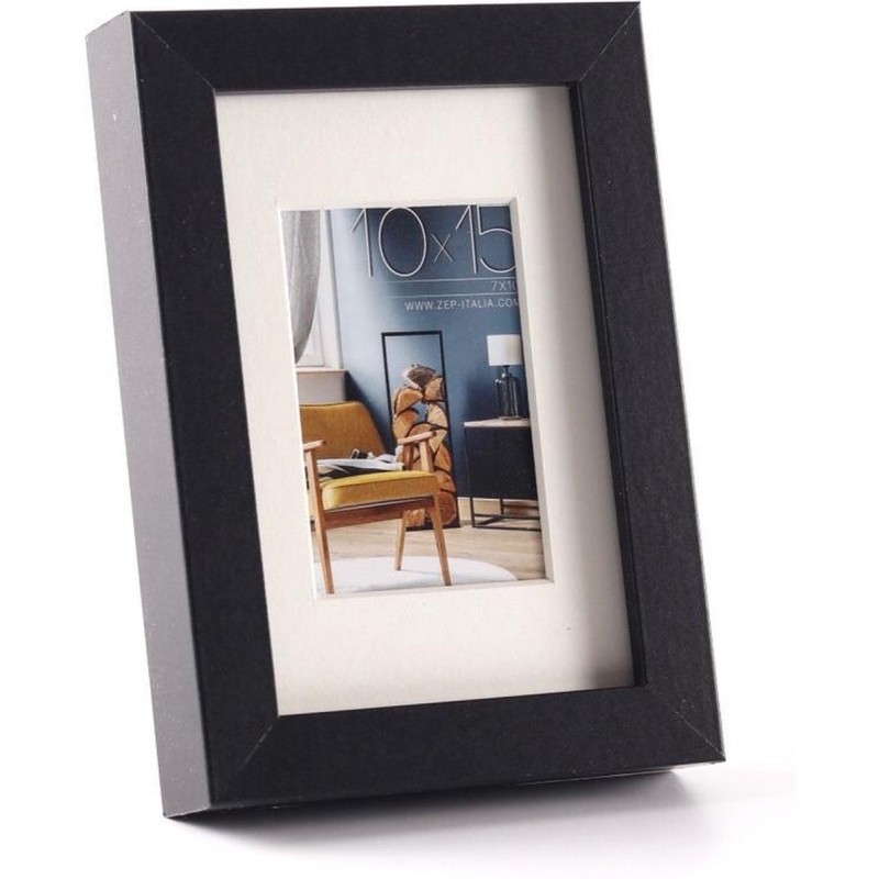 Zep Fotolijst V5968B Niki Black 10x15 / 15x20 cm