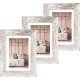 Zep fotolijst Nelson 6 white wash 15x20 cm - cadre photo vintage en bois blanc - Image 3