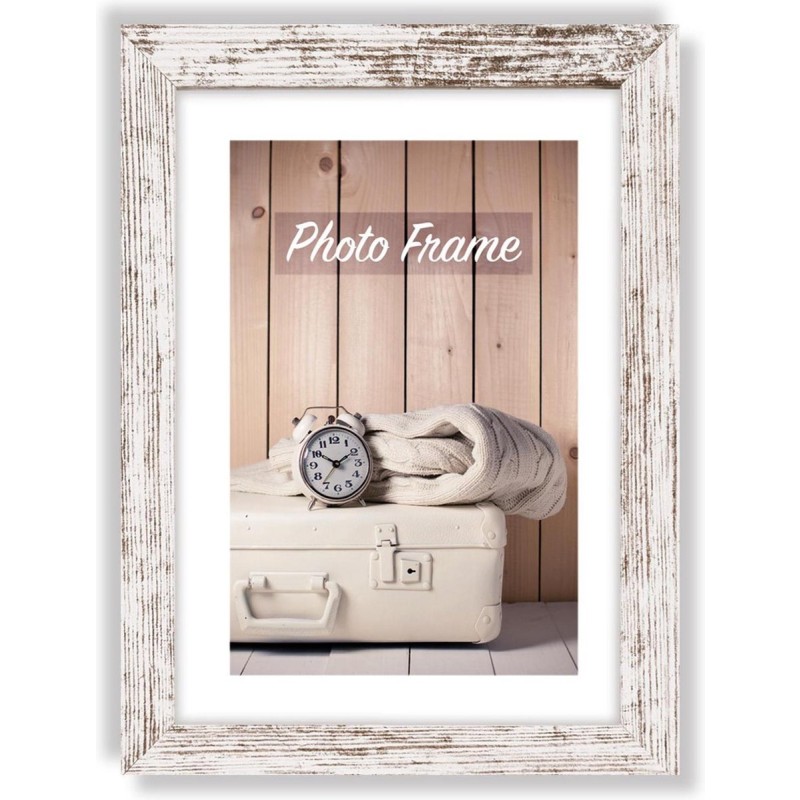 Zep Fotolijst V21356 Nelson 6 White Wash 30x45 cm
