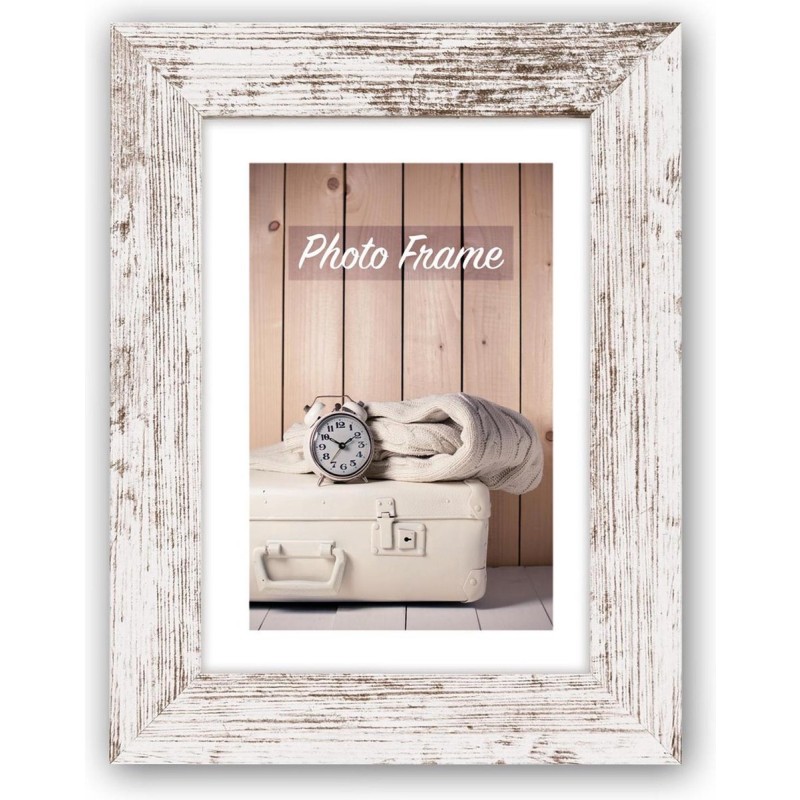 Zep Fotolijst V21466 Nelson 6 White Wash 10x15 cm