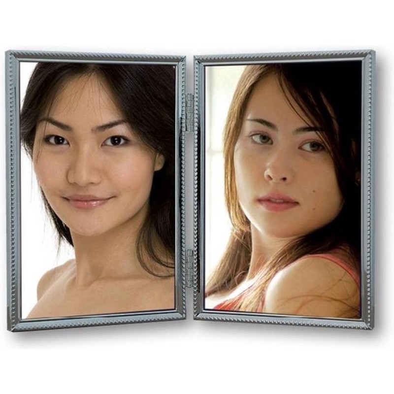 Zep Fotolijst 120DS04-4R Silver 2x 10x15 cm