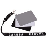 Caruba set de cartes grises DGC-2 - 3 cartes pour balance des blancs optimale