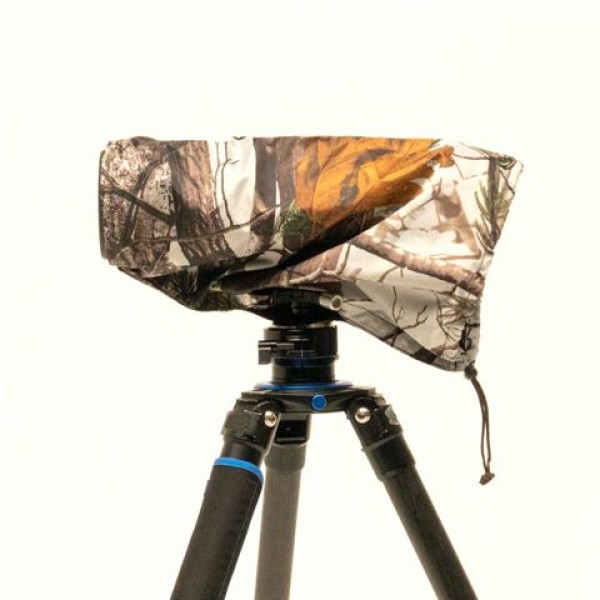 Buteo Photo Gear housse de pluie 1 neige pour objectif 70-200/300mm - protection contre intempéries avec camouflage