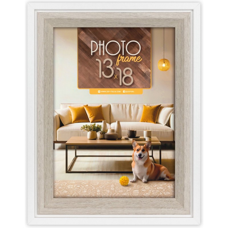 Zep BG768W Bologna White 15x20 cm