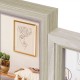 Zep Italia Zara VZ882 cadre photo blanc-gris 8x 10x15 cm aspect bois - Image 2