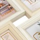 Zep Italia Zara VZ882 cadre photo blanc-gris 8x 10x15 cm aspect bois - Image 3
