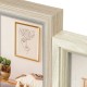Zep Italia Zara VZ882 cadre photo blanc-gris 8x 10x15 cm aspect bois - Image 5